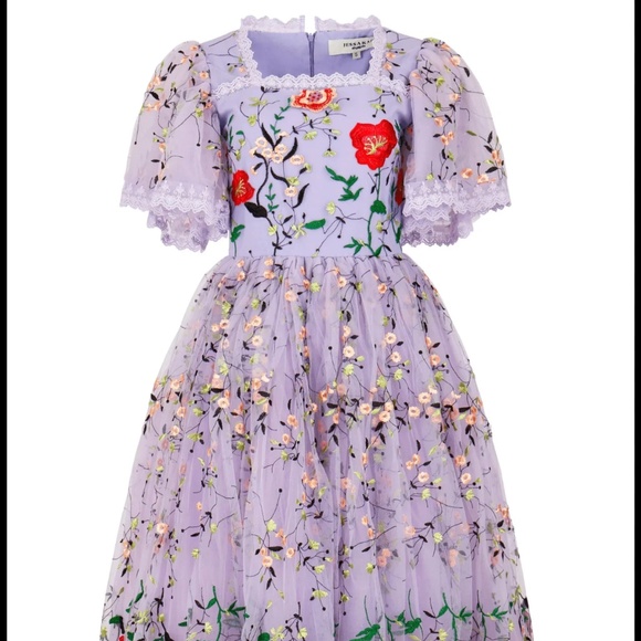 JessaKae Purple Floral Wedding Dress - Picture 5 of 5